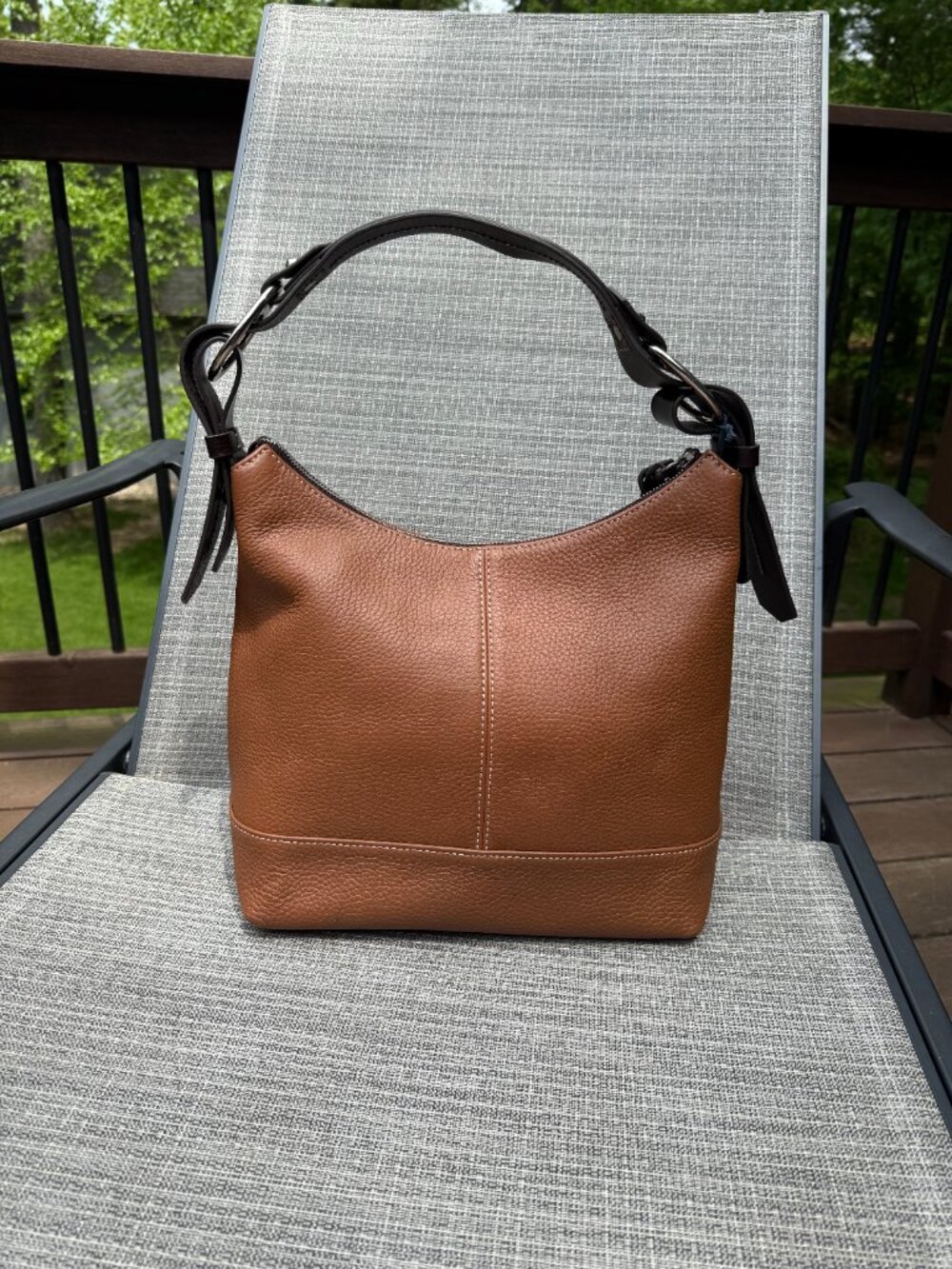 Dooney & Bourke Gracie Pebbled Leather Shoulder Bag - Picture 2 of 6